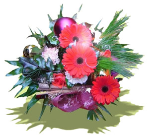 Blumensträuße - Frohe Weihnachten