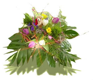 Blumensträuße - Geburtstagsgruß