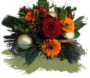 Blumensträuße - Adventstrauß